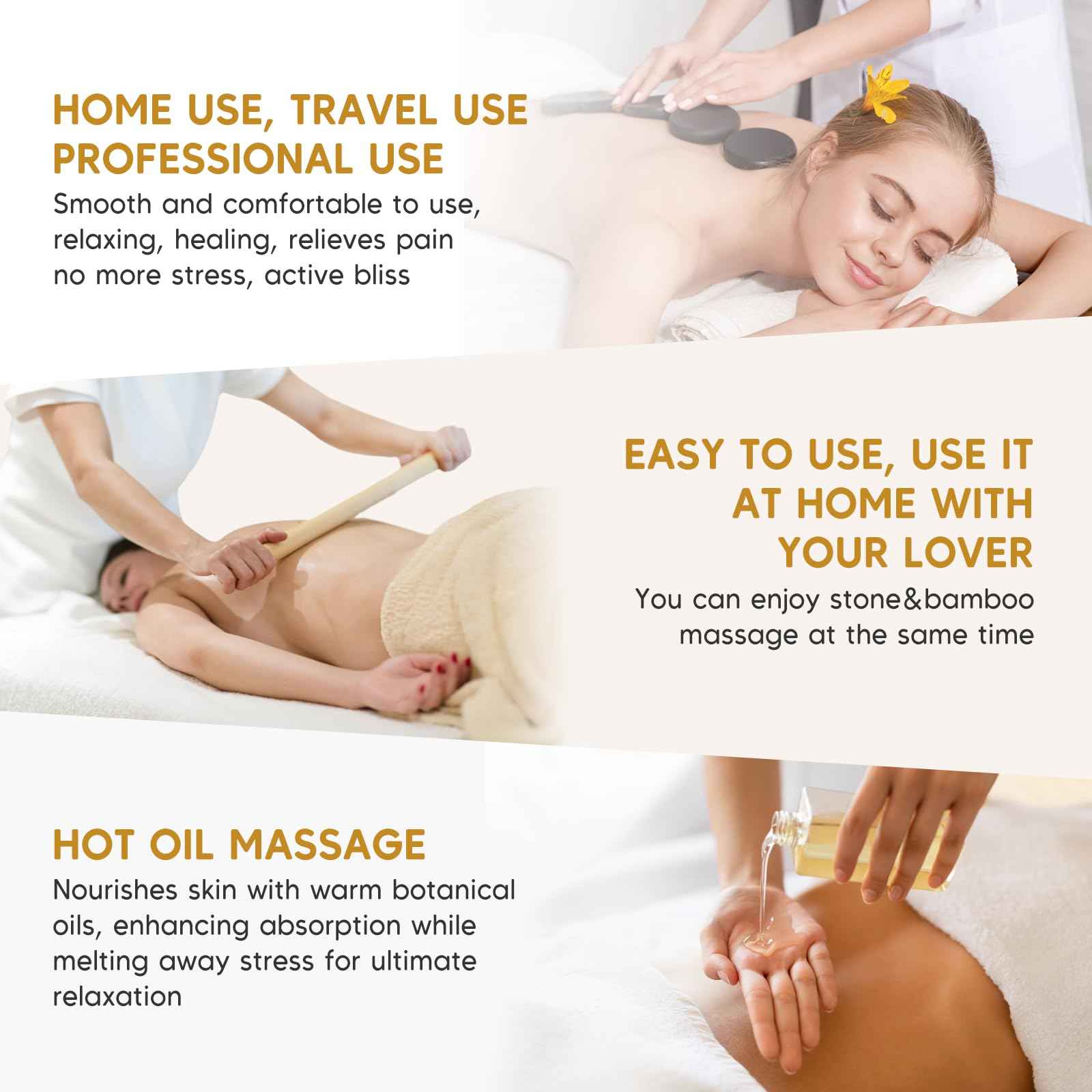 Goodtar Portable Hot Stones Warmer Set Spa Salon Massage Digital Electric Heater Without Stones