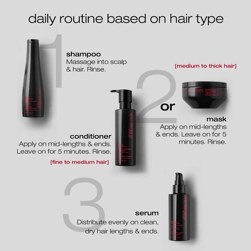 Shu Uemura art of hair Ashita Supreme Strengthening Mask For Damaged Hair - Deeply Nourishes and Hydrates, Enhances Shine and Smoothness, Strengthens Strands to Reduce Breakage, 6 Fl Oz