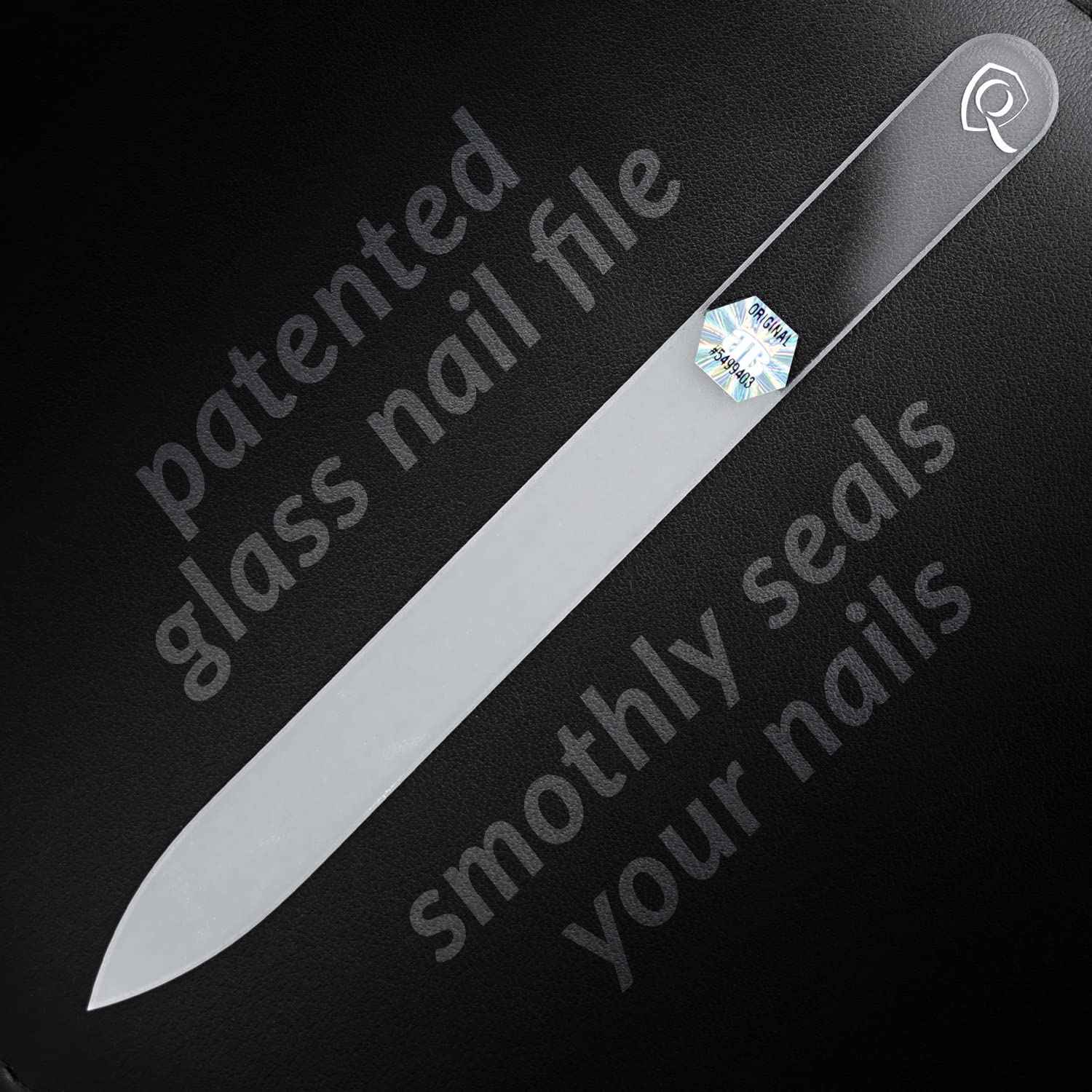 Manicure Set Women and Men – 12-Piece Professional Grooming Kit with Premium Tools, Genuine Leather Case, and exclusive Glass Nail File for Hand & Foot Care, German Quality