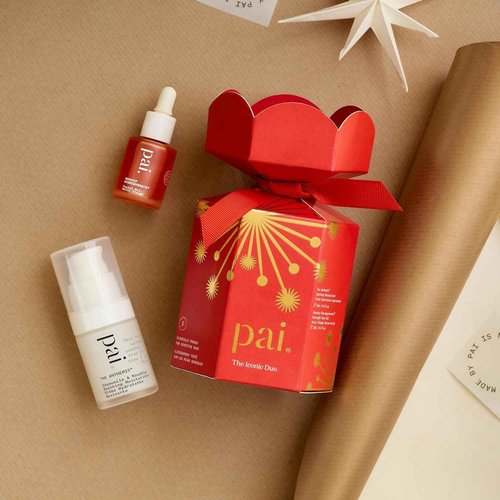 Pai Skincare - The Iconic Duo | Rosehip BioRegenerate Facial Oil (10ml) + The Anthemis (15ml) | Two-Step Routine, Hydrating, Moisturizing | Natural, Vegan, Sensitive Skincare (2 Piece Set)
