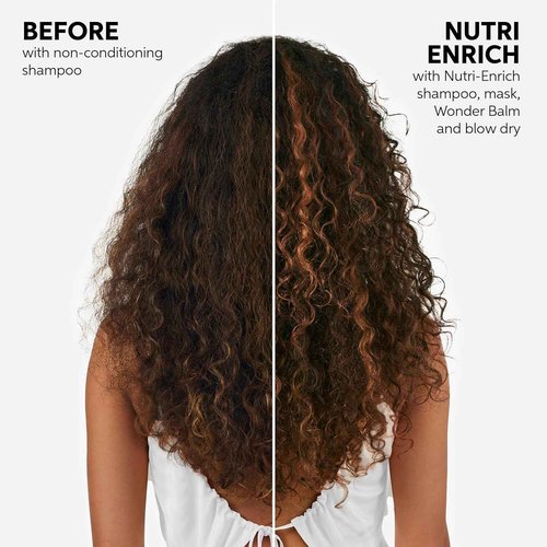 Wella Professionals Invigo Nutri-Enrich Shampoo & Conditioner Set, Deep Moisturizing, For Dry & Damaged Hair, Liter Sizes