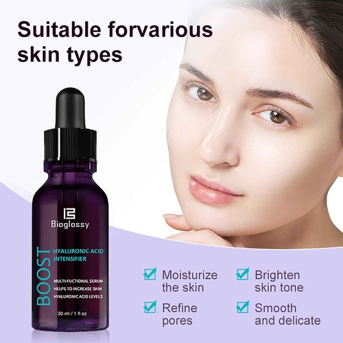 Bioglossy Hyaluronic Acid Intensifier Hydrating Serum Skin Boost HA Intensifier Serum For Face 30ml / 1 fl. oz