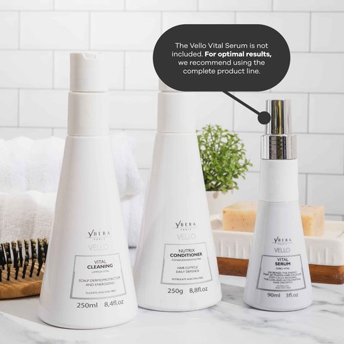 YBERA PARIS Vello Home Care | Biomimetic Hair Fertilization Therapy | Combats Hair Loss | Restores Vitality | Ideal for Men and Women with Capillary Atrophy | Set of 2