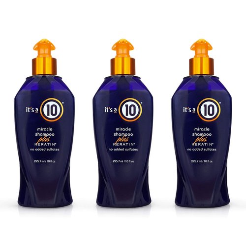It's a 10 Haircare Miracle Shampoo Plus Keratin, 10 fl. oz. (Pack of 3)