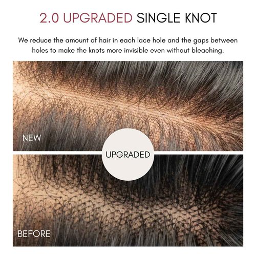 AUROO Water Wave 4x4 SKINLIKE Real HD Lace Closure Only Single Knot Human Hair 18 In,12A Virgin 0.09 mm Ultra-thin Invisible Wet n Wavy Curly Swiss HD Lace Closure Pre Plucked Free Part Natural Black