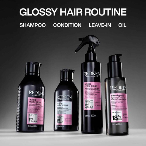 Redken Acidic Color Gloss Shampoo & Conditioner Set For Color Treated Hair - Protects Vibrancy and Extends Hair Shine, Sulfate-Free