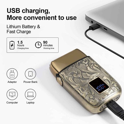 Ufree Beard Trimmer for Men, Beard Grooming Kit, Electric Shaver