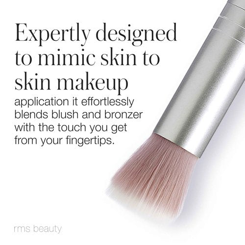 RMS Beauty Buriti Bronzer and Skin2Skin Blush Brush Bundle
