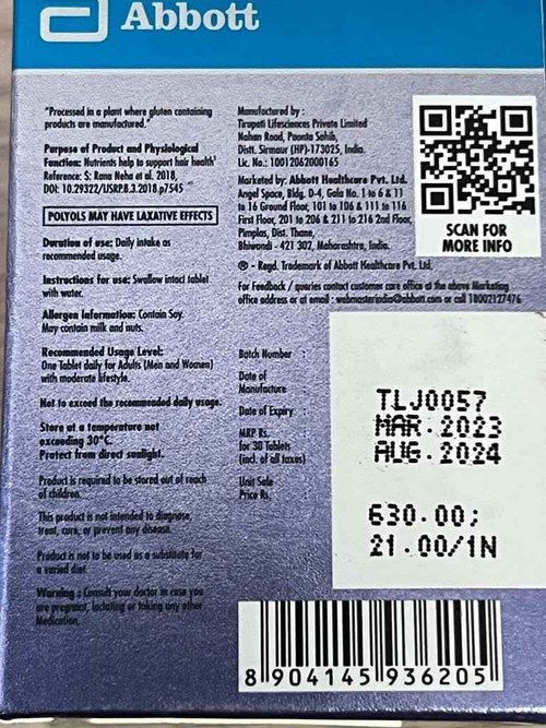 Follihair 30N - Pack of 3