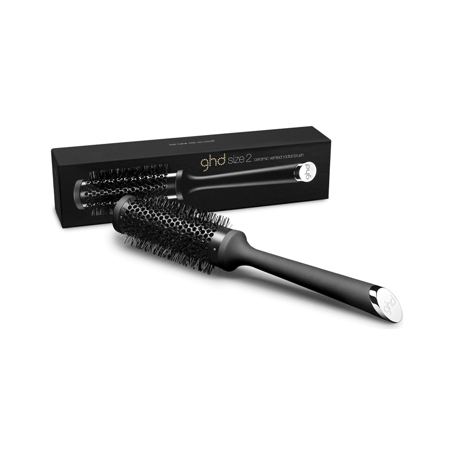 ghd Essential Brush Trio with Ceramic Radial Brush, Paddle Brush and Detangling Comb, 3-pc Set