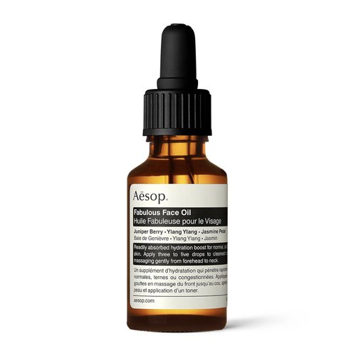 Aesop Fabulous Face Oil | Purifying Oil for Dull & Congested Skin | Hydrates, Softens and Balances Skin | Boosted with Botanicals | 0.8 oz / 25mL