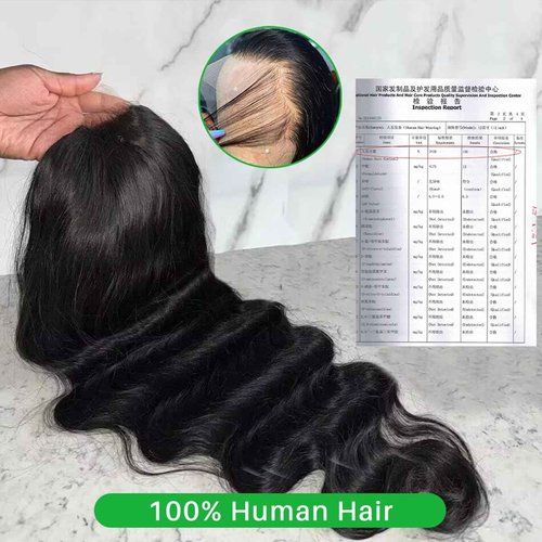 Cikana 30 Inch Lace Front Wigs Human Hair Pre Plucked 180% Density Body Wave Transparent HD 13x6 Lace Frontal Wigs Glueless Body Wave Wig for Women with Baby Hair