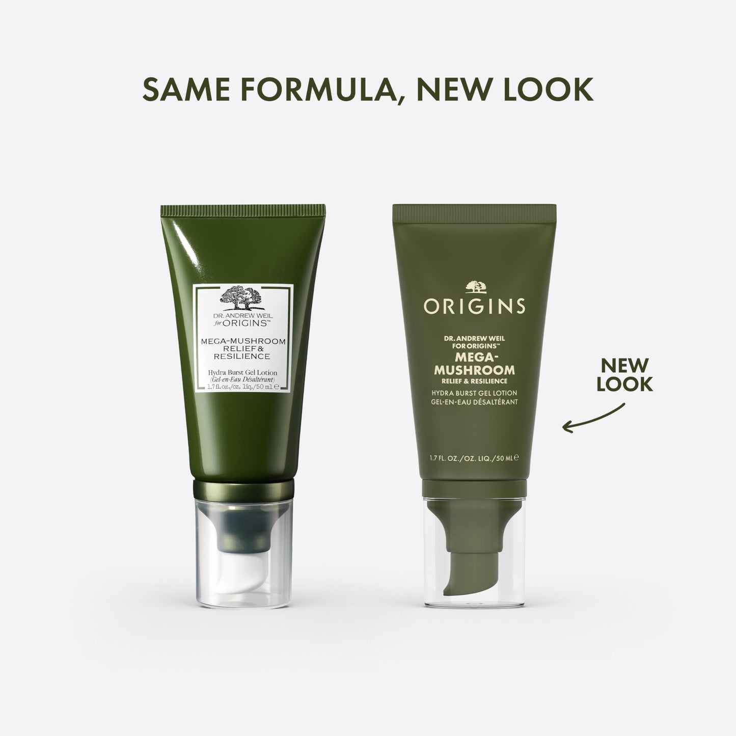 Origins Mega-Mushroom Hydra Burst Lightweight Moisturizer | Reduces Visible Redness | With Niacinamide & Reishi Mushroom, 1.7 Fl Oz