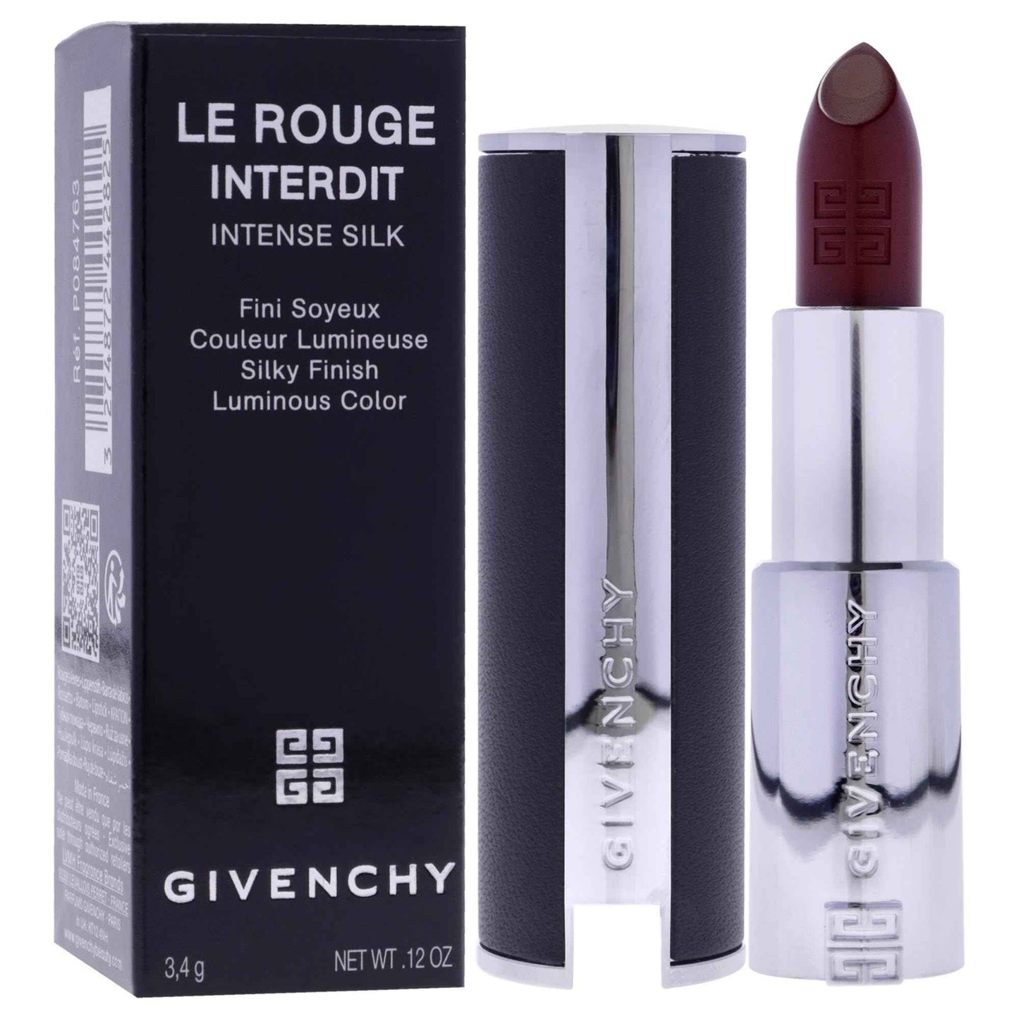 Givenchy Le Rouge Interdit Intense Silk Lipstick - N117 Rouge Erable for Women - 0.11 oz Lipstick