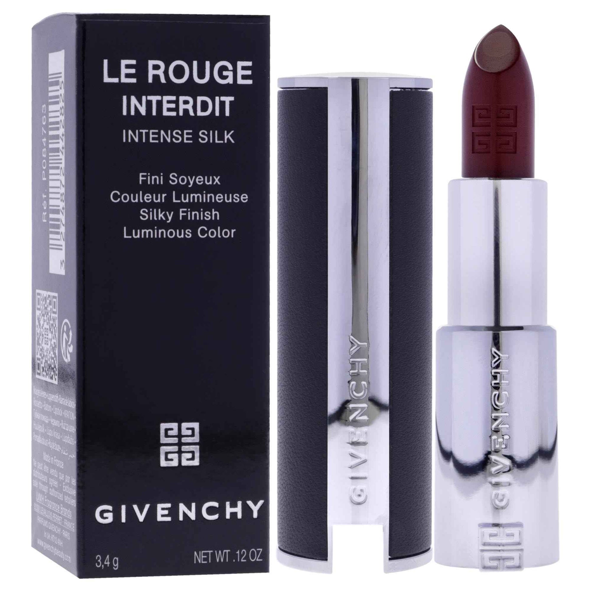 Givenchy Le Rouge Interdit Intense Silk Lipstick - N117 Rouge Erable for Women - 0.11 oz Lipstick