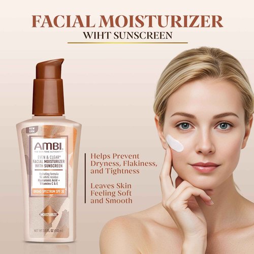 Zomac Womens Skin Care Gift Set, Pamper Yourself or Friend with Ambi Daily Facial Care, Cocoa Butter Soap, Facial Cleanser, Toner, and Facial Moisturizer with Satin Bonnet and Shower Cap with Gift Box