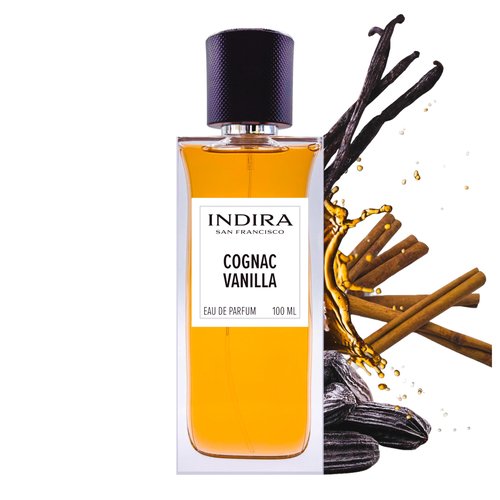 INDIRA Cognac Vanilla - Eau De Parfum - Warm Gourmand - Unisex - 100 ML / 3.4 FL OZ - Spray
