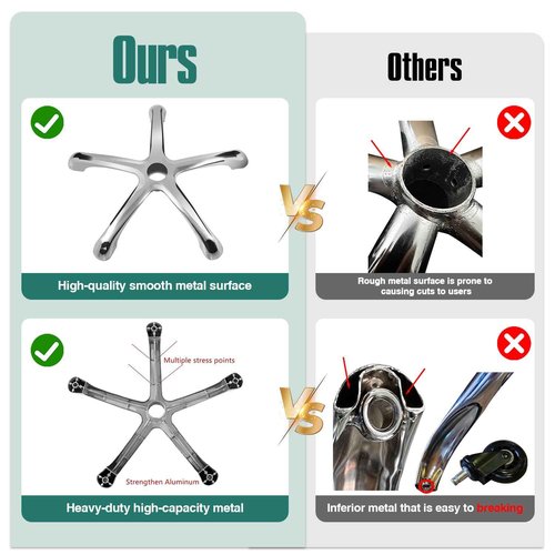 Ainilaily Rolling Stool with Wheels Adjustable Height, Roller Stool for Massage Medical Tattoo Spa Heavy Duty Swivel Desk (Super Thick Cushion, Black)