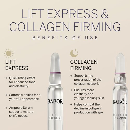BABOR Lift Express & Collagen Firming Ampoule Serum Concentrate Bundle