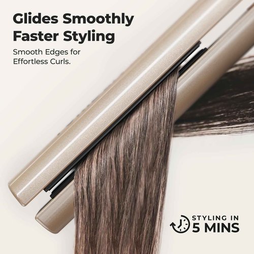Fashion Women Flat Iron and Curling for Home: Girlfriend Curler Hair Straightener for Longhair - Elegant Wife Travel Hair Straightener for Europe