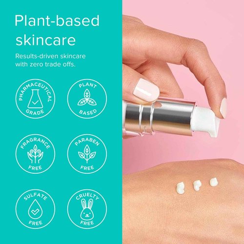 ClarityRx Easy On The Eyes Smoothing Eye Cream, Natural Plant-Based Anti-Aging Under Eye Cream for Dark Circles, Contains Hyaluronic Acid, Paraben & Cruelty Free (0.5oz)