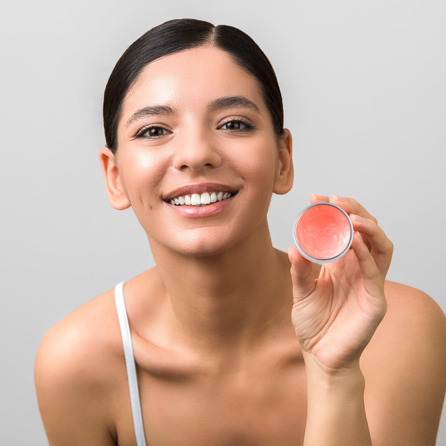 300 Pcs 1 oz Salve Tins with Lids Bulk Lip Balm Containers Round Metal Containers with Screw Top Lids Aluminum Silver Tin Cans for DIY Salve Candle