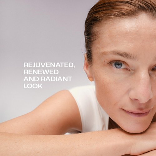 Lumene Ajaton Radiant Youth Pressed Face Serum - Daily Skincare with Collagen Peptides for Fine Lines and Wrinkles - Anti Aging + Skin Tightening Hydrating Serum - Vegan Skin Care (50 ml)