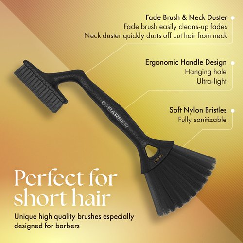 Olivia Garden Barber Wave Box Set, 5-Piece Collection of Professional Styling Tools