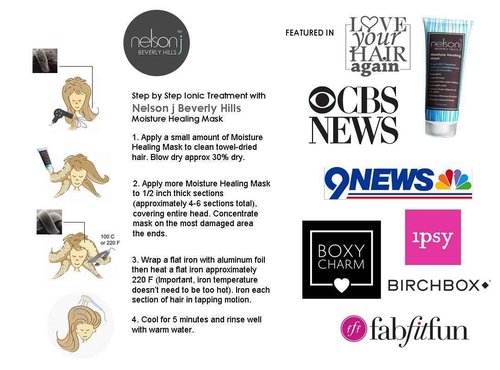 Nelson j Beverly Hills Moisture Healing Mask - 24oz