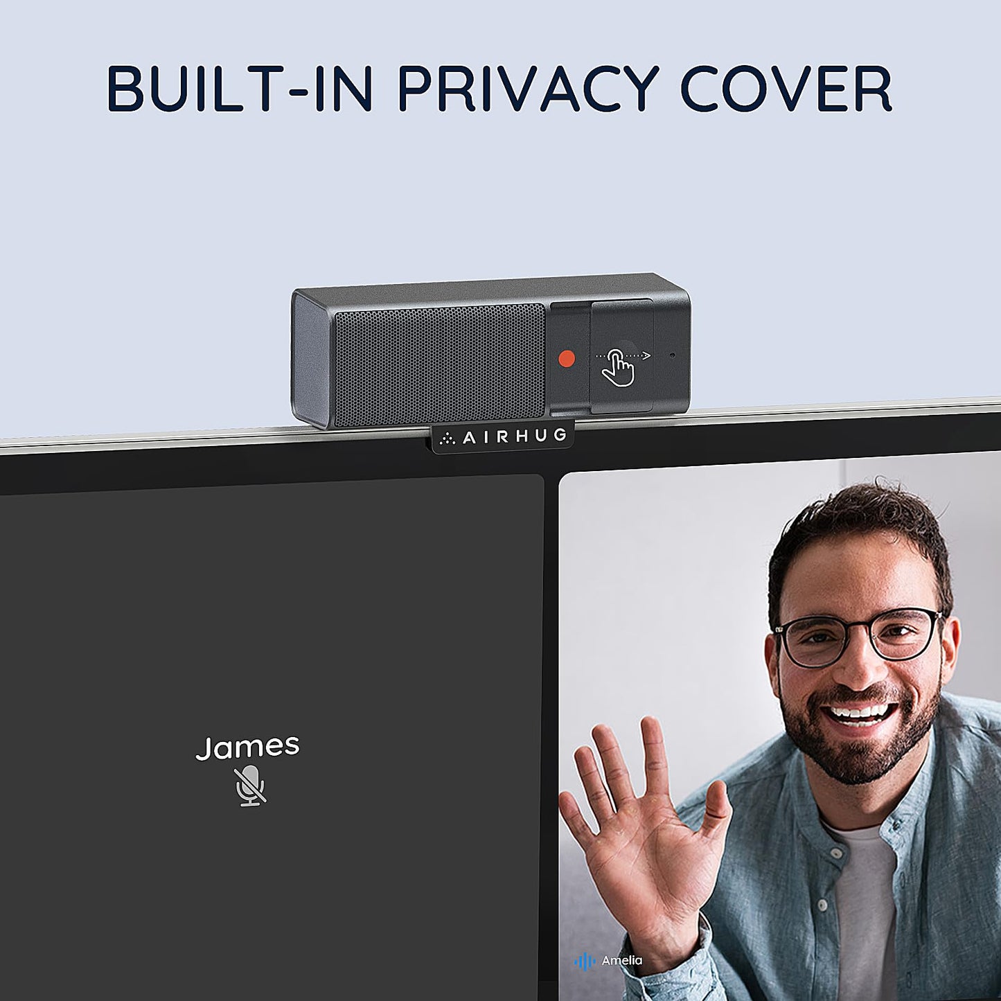 AIRHUG 3 in 1 Webcam 22 Gaming Microphone