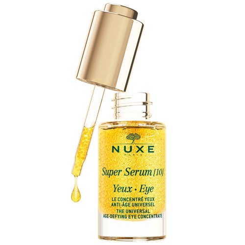 NUXE Super Serum Eye with Hyaluronic Acid and Botanical Caffeine, Anti-Aging Eye Serum, 0.5 fl oz
