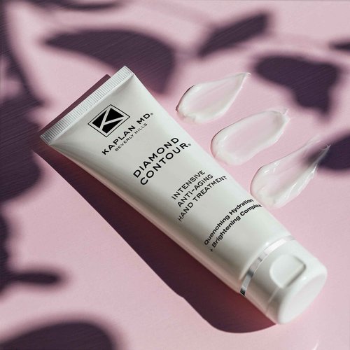 KAPLAN MD Diamond Contour Intensive Anti-Aging Hand Treatment, Quenching Hydration + Brightening Complex, 3.4 fl oz / 100ml