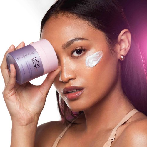 Masktini Hush Money Intensive Restorative Cream, 1.7 oz - Anti Aging Face Cream - Peptide Moisturizer - Brightening and Firming - for Dry Skin