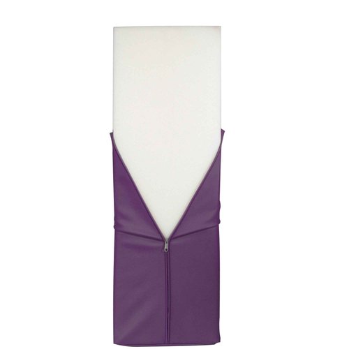 Master Massage 6" Half Round Bolster - Purple (Pack of 2)