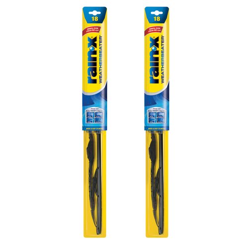 Rain-X 18" WeatherBeater Windshield Wiper Blades, Pack of 2 - Meet OEM Quality Standards