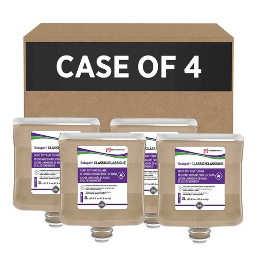 SC Johnson Professional SOLOPOL CLASSIC HEAVY DUTY HAND CLEANSER 2 LITER, 4 COUNT