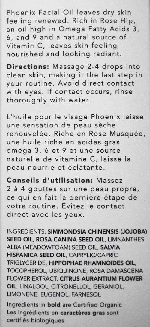 HERBIVORE Phoenix Deep Renewal Anti-Aging Facial Oil with Rosehip, CoQ10, Vitamin E & Antioxidants | Helps Improve Skin Texture + Tone | Vegan, Plant-Based, Cruelty-Free, 50 mL / 1.7 oz