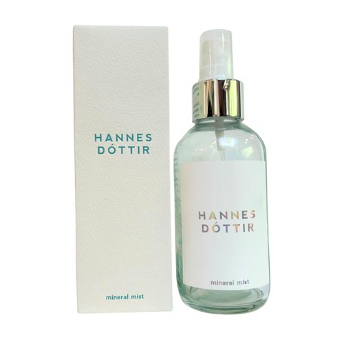 Hannes Dóttir Icelandic Mineral Mist Luminizing Toner: Calms, hydrates, Reduces Redness, Promotes Collagen Production & Sets Makeup