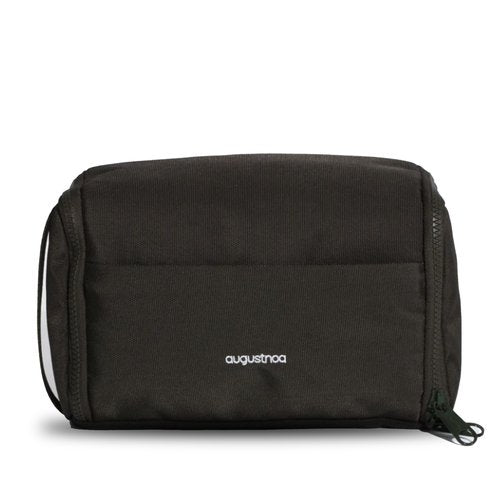 augustnoa Dopp Kit for Men | Travel Toiletry Bag with 11 Pockets & Expandable Side Compartments | Water-Resistant, Eco-Friendly Recycled Material | Compact, Lightweight & Perfect for Travel Essentials