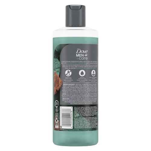 Dove Men Body Wash Sandalwood+Cardamom and Eucalyptus+Cedar Oils Cleansers 4 Count 18 oz