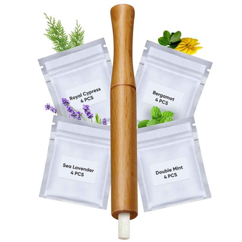 Quit Smoking with Elegance,Natural Woody Smokeless Inhalers,A Refreshing Alternative,Natural Plant Extract, Upgraded Version-JY01