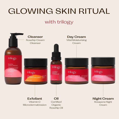 Trilogy Certified Organic Rosehip Oil Duo, Intensive Nourishment, Improves Appearance of Scars, Stretch Marks, Fine Lines, & Wrinkles, 1.5 fl oz Each