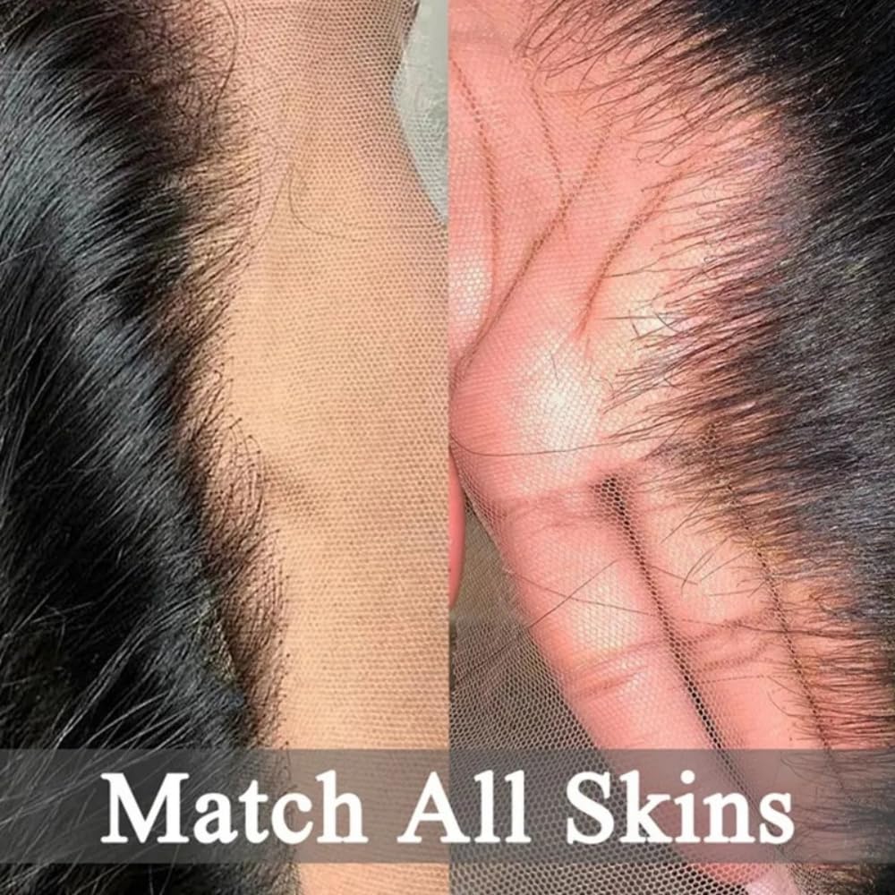 Grand Nature Frontal HD Lace Closure Only, 13x6 Frontal HD Lace, 5x5 HD Lace Closure Body Wave, Straight 4x4 Closure, 13x4 Lace Frontal HD Lace (Straight, 16"-13x6 Frontal)