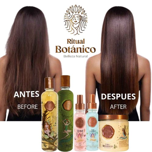 Kit 5 Crecimiento Acelerado y Ultra Reparador S.O.S: Shampoo de Romero, Mascarilla para el Cabello, Acondicionador Intensivo PLEX, DUO Termoprotector para Cabello (+ Obsequio TRENDY)