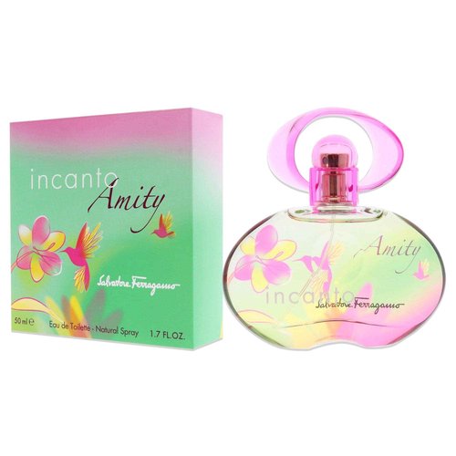 FERRAGAMO Incanto Amity Eau de Toilette, Perfume Spray for Women, 1.7 Fl. Oz.