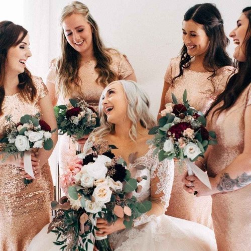 Bridesmaid Proposal Gifts Letter Cosmetic makeup bag bulk for Wedding Party Favors Bachelorette party decorations Toiletry Organizer Bag Makeup Case Gift (12, White&Sage Green)