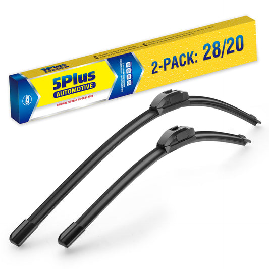 28"+20" Windshield Wiper Blades Replacement For Toyota Sienna 2020 2019 2018 2017 2016 2015 2014 2013 2012 2011,Premium All-Season Automotive Replacement Windshield Wiper Blades For My Car