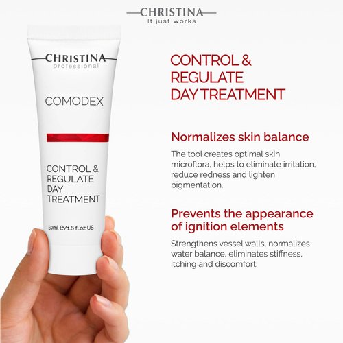 -CHRISTINA- Comodex - Control & Regulate Day Treatment Serum for Oily and Combination Skin 50ml