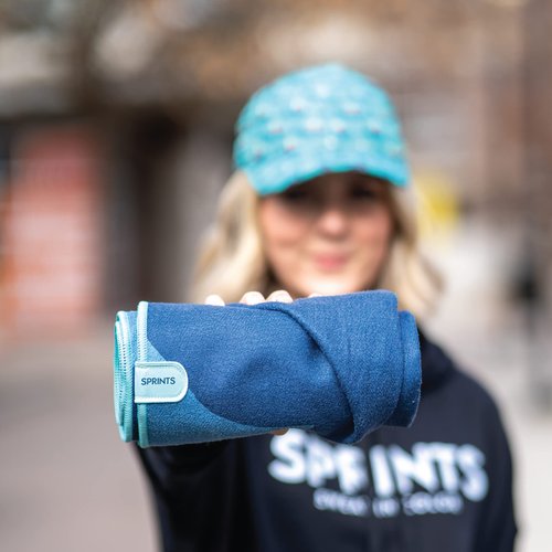 Sprints Athletic Running Towel, Full-Sized, Car Seat Cover - Moisture Wicking (Sasquatch)