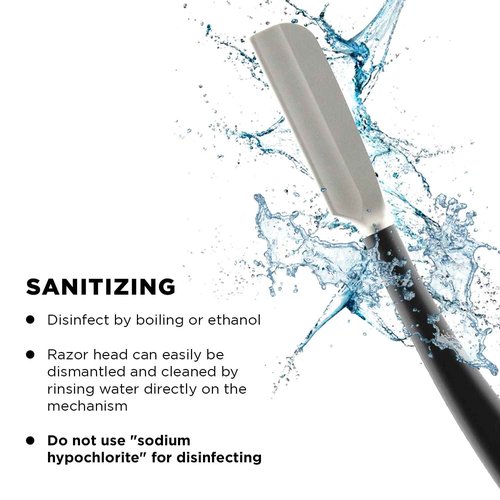 Feather Artist Club Black SS Straight Razor